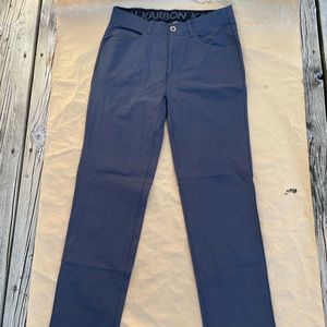 Men’s Karbon stretch pants 32x32 in cobalt.